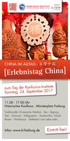 "Erlebnistag China" zum Tag der Konfuzius-Institute